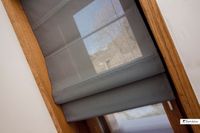 Estor Plegable Loneta Gris