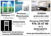 Persianas Factory Promoción